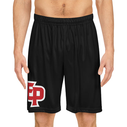 Eden Prairie Eagles Men's Black Basketball Shorts - Comfortable Athletic Wear