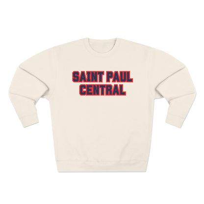 St. Paul Central Minutemen Unisex Crewneck Sweatshirt with Minimalist Design