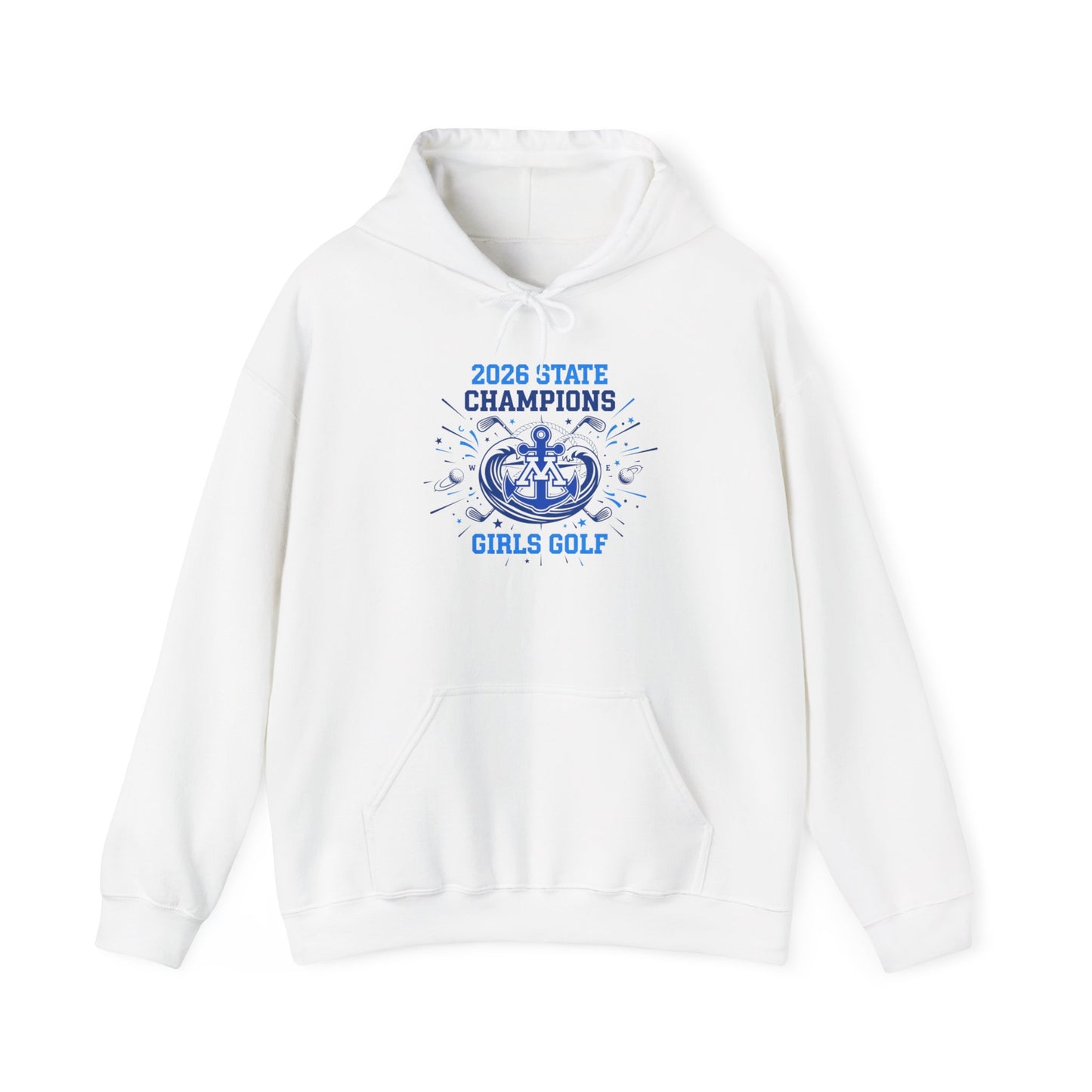 Minnetonka Skippers Girls Golf 2026 State Champions Hoodie