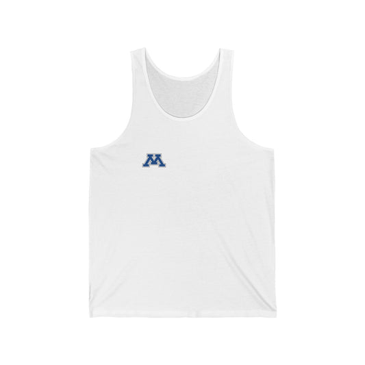 Minnetonka Skippers Minimalist Unisex Jersey Tank - Perfect for Summer Days & Active Lifestyle