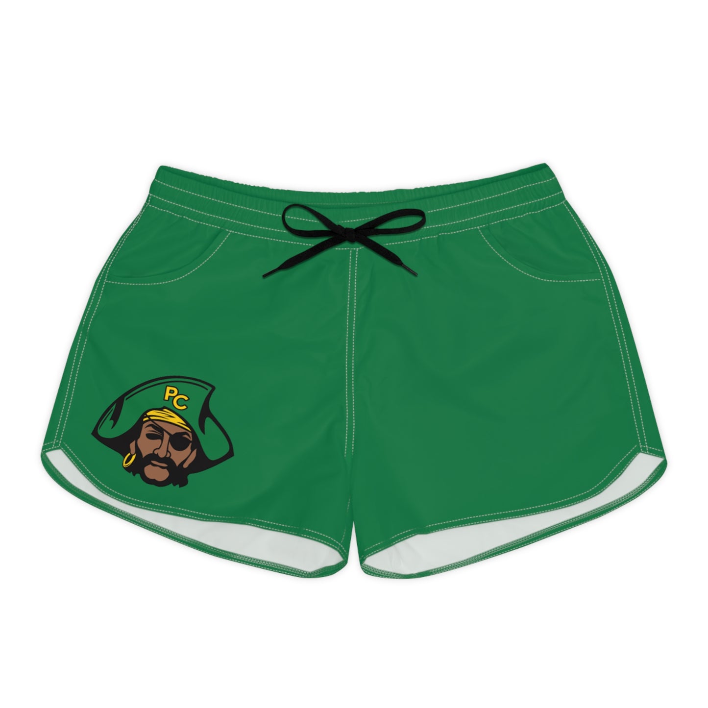 Park Center Pirates Women's Green Casual Shorts