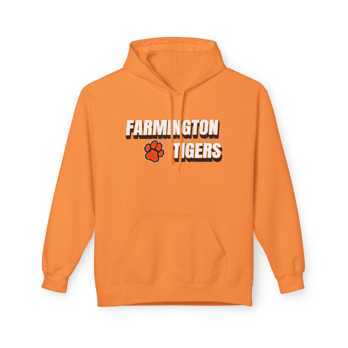 Farmington Tigers Hoodie - School Spirit Sweatshirt with Paw Logo