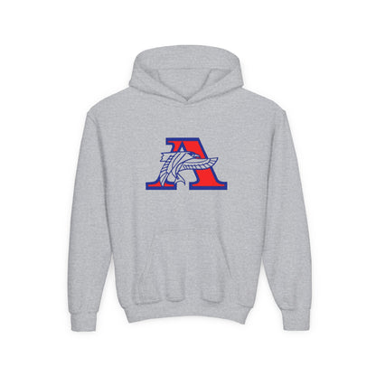 Robbinsdale Armstrong Falcons Youth Heavy Blend Hooded Sweatshirt - Perfect for School and Sports Events