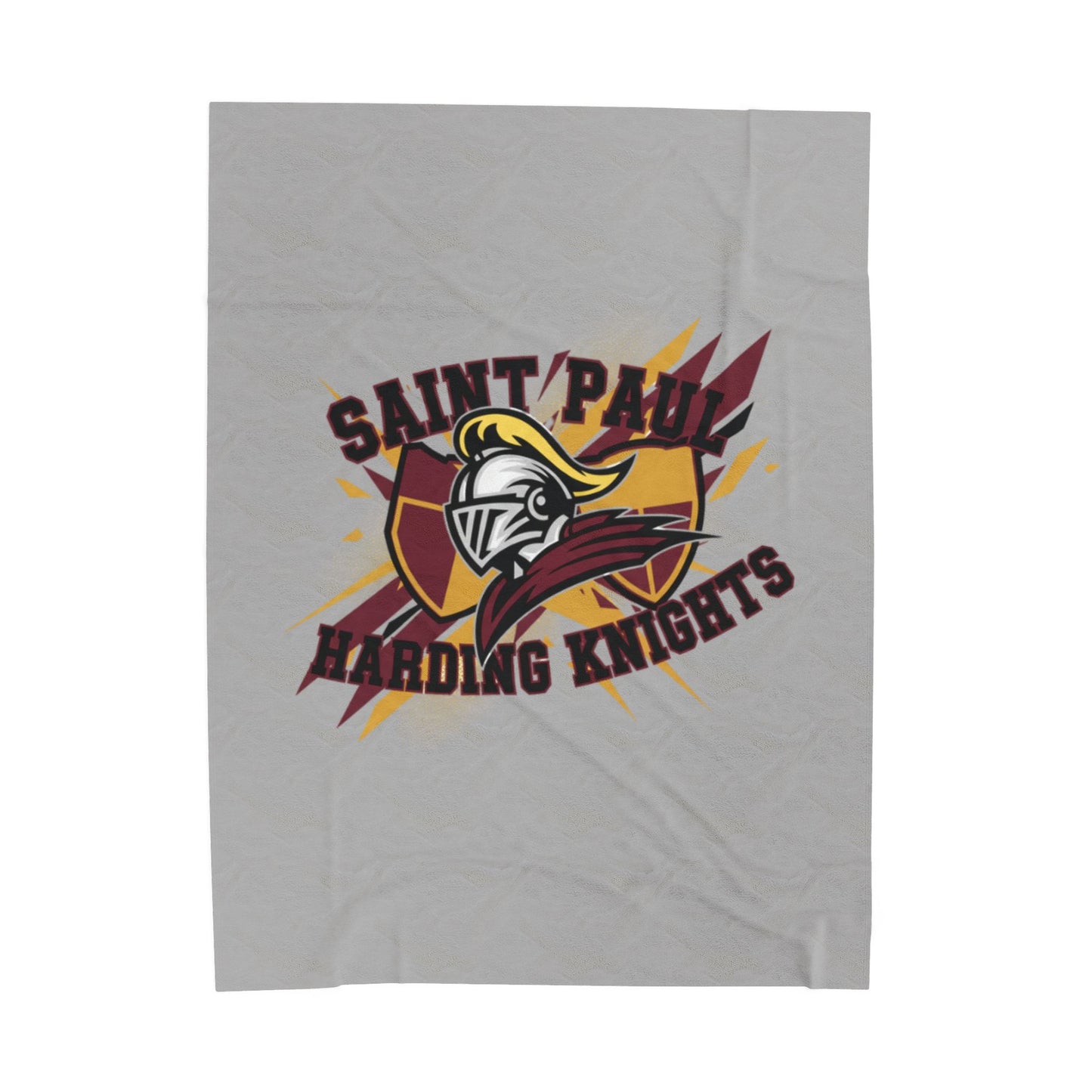 Saint Paul Harding Knights Velveteen Plush Blanket - Cozy Comfort for Home or Game Days