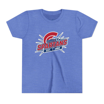 Smiley Spartans Est. 1960 Kids Shirt