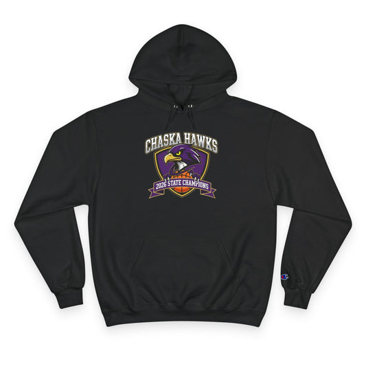 Chaska Hawks Boys Basketball 2026 Championship Hoodie