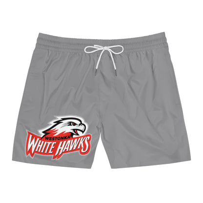 Mound Westonka White Hawks Men's Mid-Length Swim Shorts