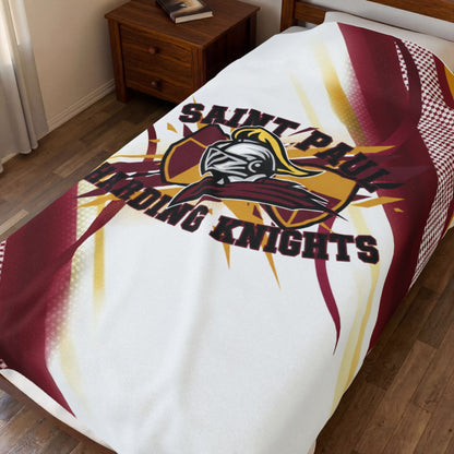 Saint Paul Harding Knights Velveteen Plush Blanket - Cozy Comfort for Home or Game Days