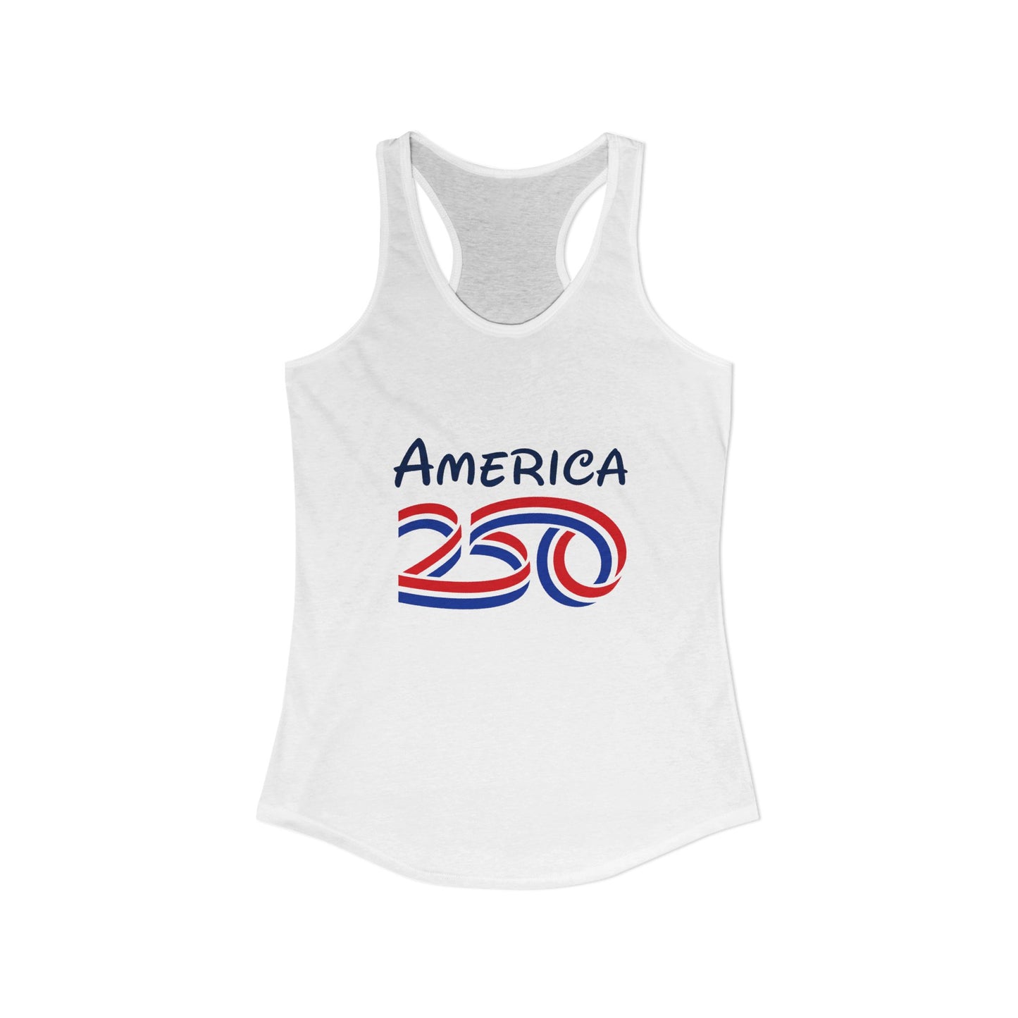 America 250 Anniversary Women's Tank Top — Patriotic Racerback