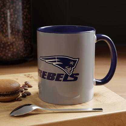 Champlin Park Rebels Accent Coffee Mug - Stylish 15oz or 11oz