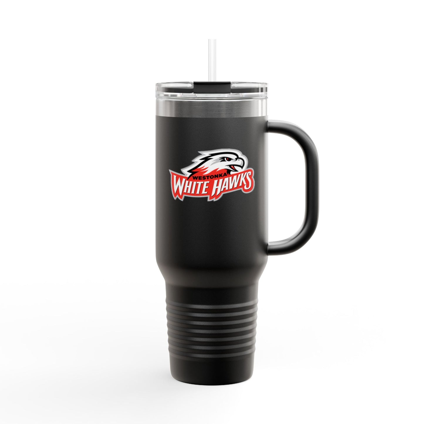 Mound Westonka White Hawks Insulated Travel Mug, 40oz