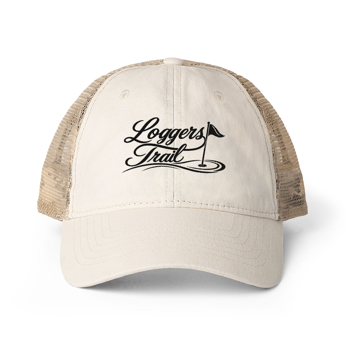 Women's Washed Mesh-Back Cap