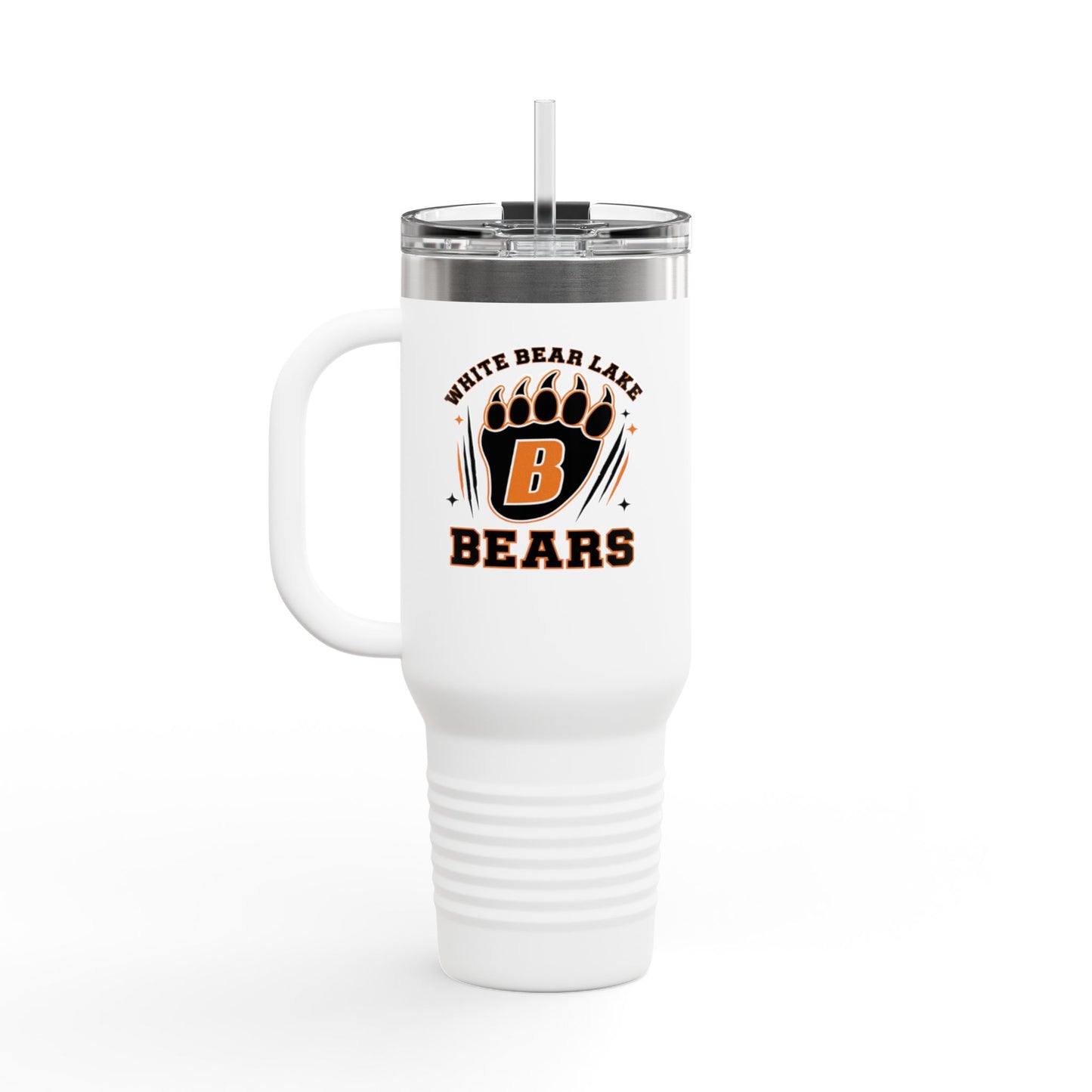 White Bear Lake Bears Insulated Travel Mug, 40oz