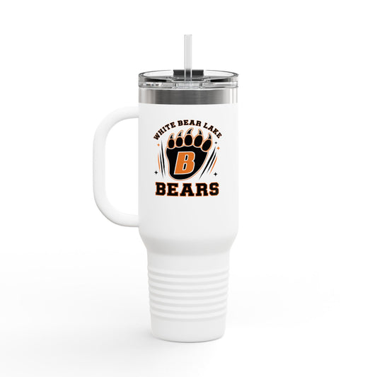 White Bear Lake Bears Insulated Travel Mug, 40oz