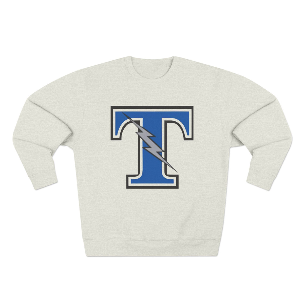 Tartan Titans Blue T Lightning Logo Sweatshirt