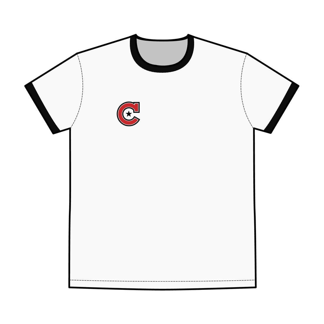 Minneapolis Camden Vintage Men's Ringer Tee - Retro Sports Style