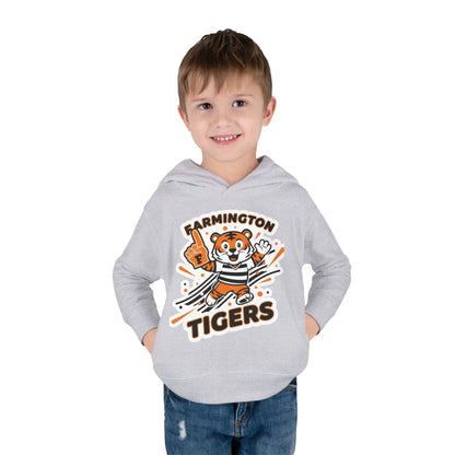 Farmington Tigers Toddler Pullover Fleece Hoodie