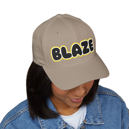 Burnsville Blaze Bubble Logo Embroidered Cap