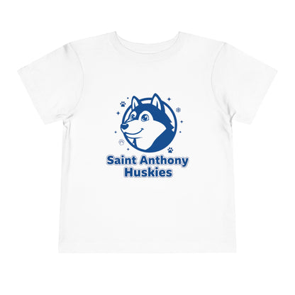 Saint Anthony Huskies Toddler Tee - Short Sleeve Shirt for Kids