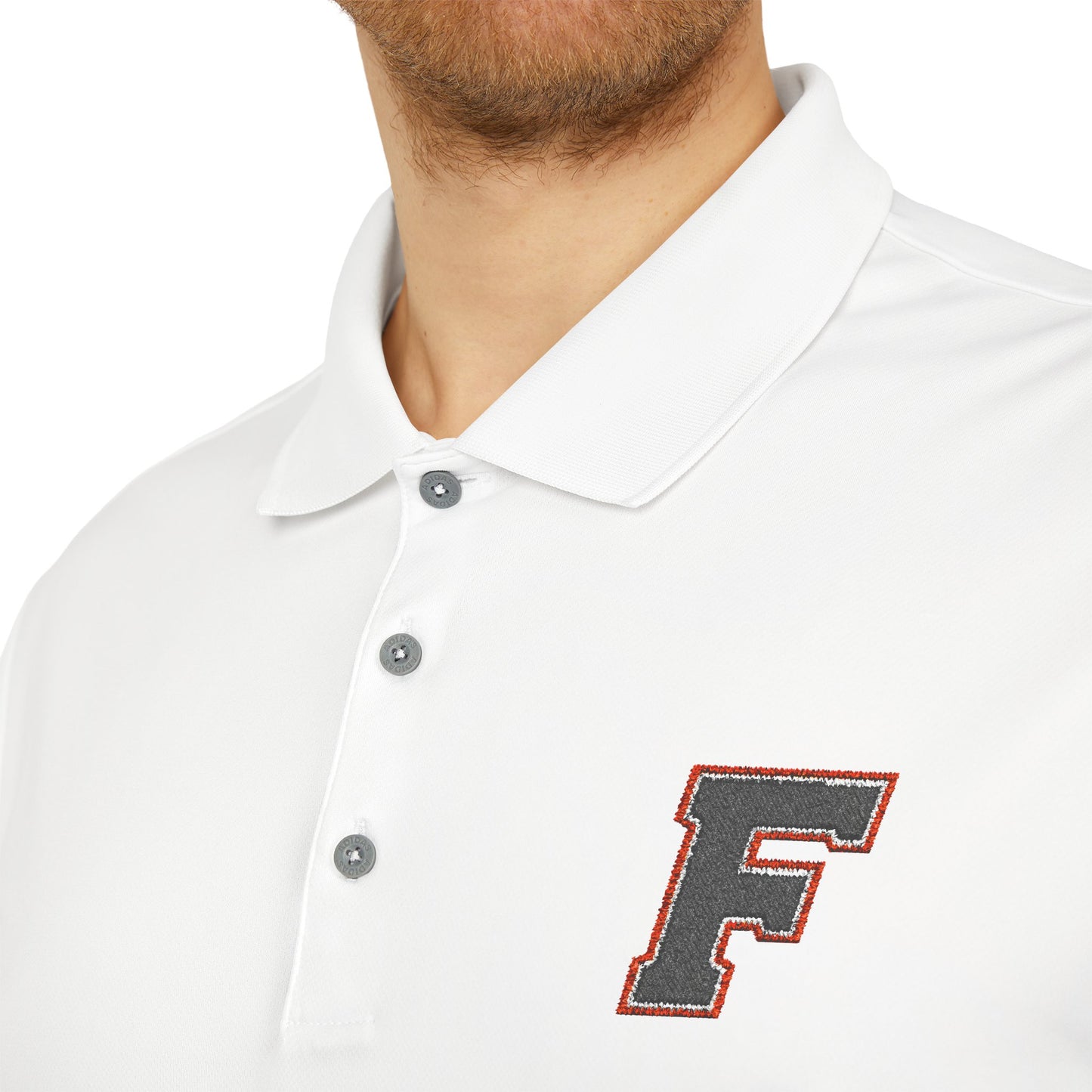Farmington Tigers F Embroidered Performance Polo for Unisex - Sports and Casual Wear