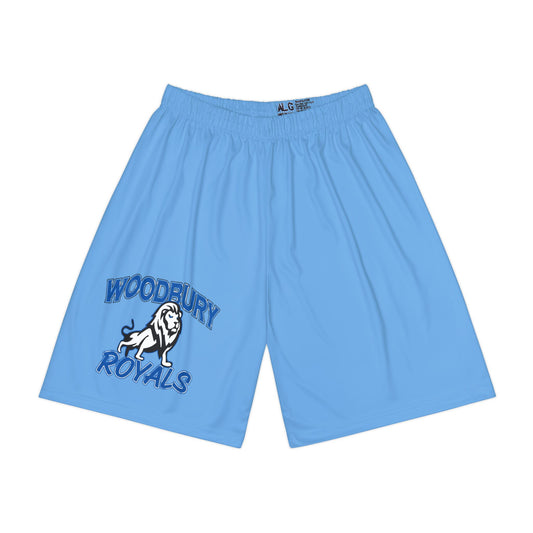 Woodbury Royals Men's Light Blue Sports Shorts