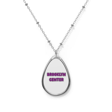 Brooklyn Center Centaurs Oval Pendant Necklace