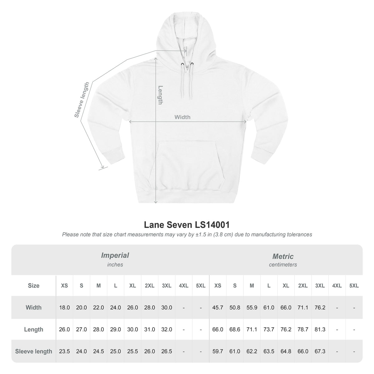 White Bear Lake Bears Hoodie — Collegiate Pullover with Bold Varsity Text
