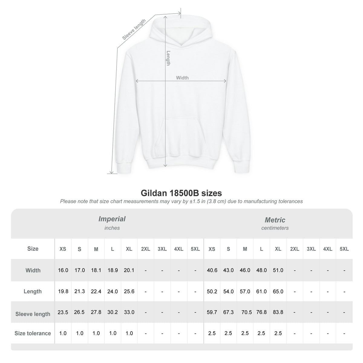 Park Cottage Grove Wolfpack BLOCK Youth Heavy Blend Hoodie