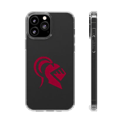 Irondale Knights Shield Clear Phone Case - Durable Protection with Bold Design