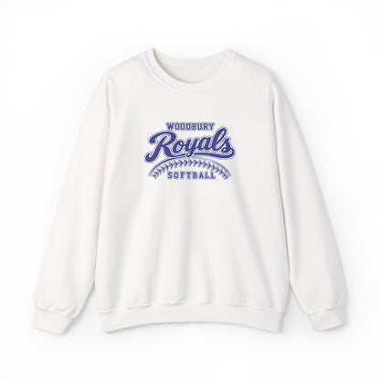 Royal Blue Script Crewneck Sweatshirt