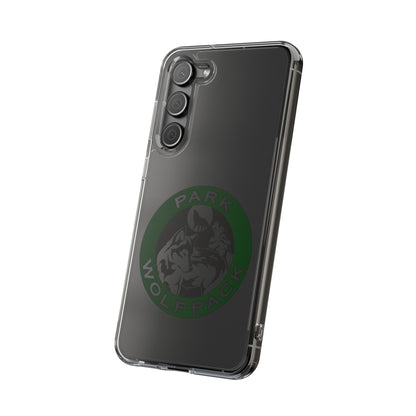 Custom Clear Phone Case - Park Wolfpack Design