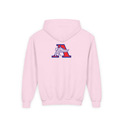 Robbinsdale Armstrong Falcons Youth Heavy Blend Hooded Sweatshirt - Perfect for School and Sports Events