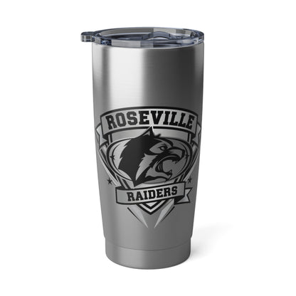 Roseville Raiders 20oz Travel Tumbler