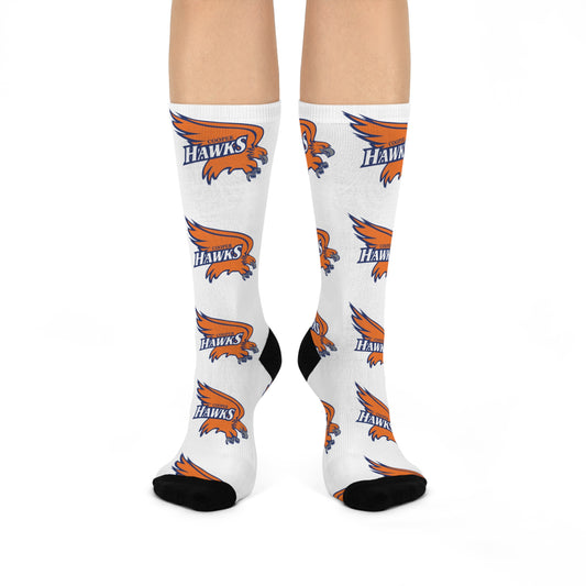 Robbinsdale Cooper Hawks Cushioned Crew Socks - Team Spirit Sports Socks