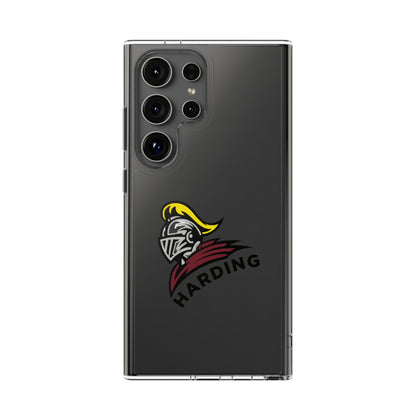 Clear Phone Case with Harding Logo