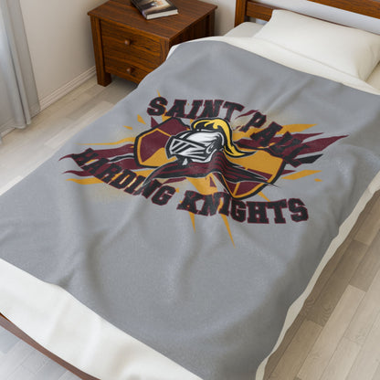 Saint Paul Harding Knights Velveteen Plush Blanket - Cozy Comfort for Home or Game Days