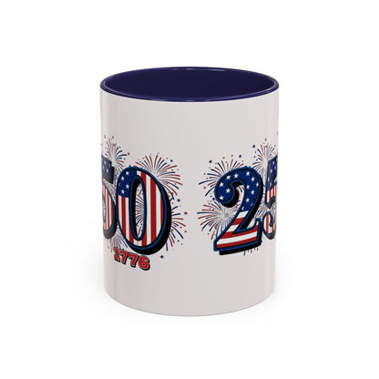 Patriotic Coffee Mug - Americas 250th Anniversary