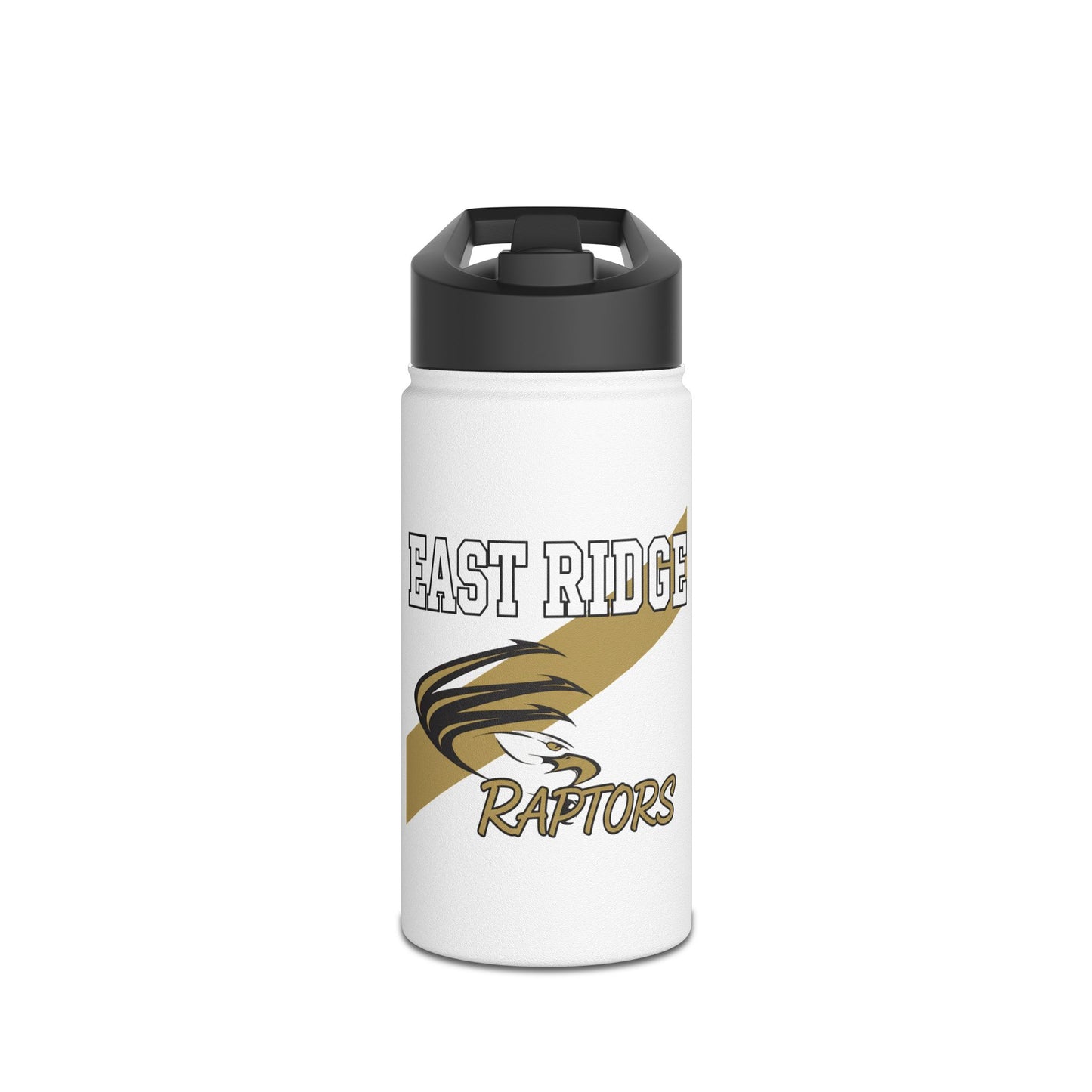 East Ridge Raptors Stainless Steel Water Bottle, Motivational Hydration Bottle, Sports Water Bottle, Eco-Friendly Gift, Personalized Travel Mug