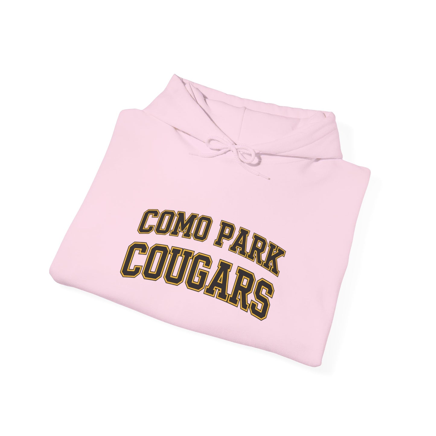 Saint Paul Como Park Cougars Block Hoodie