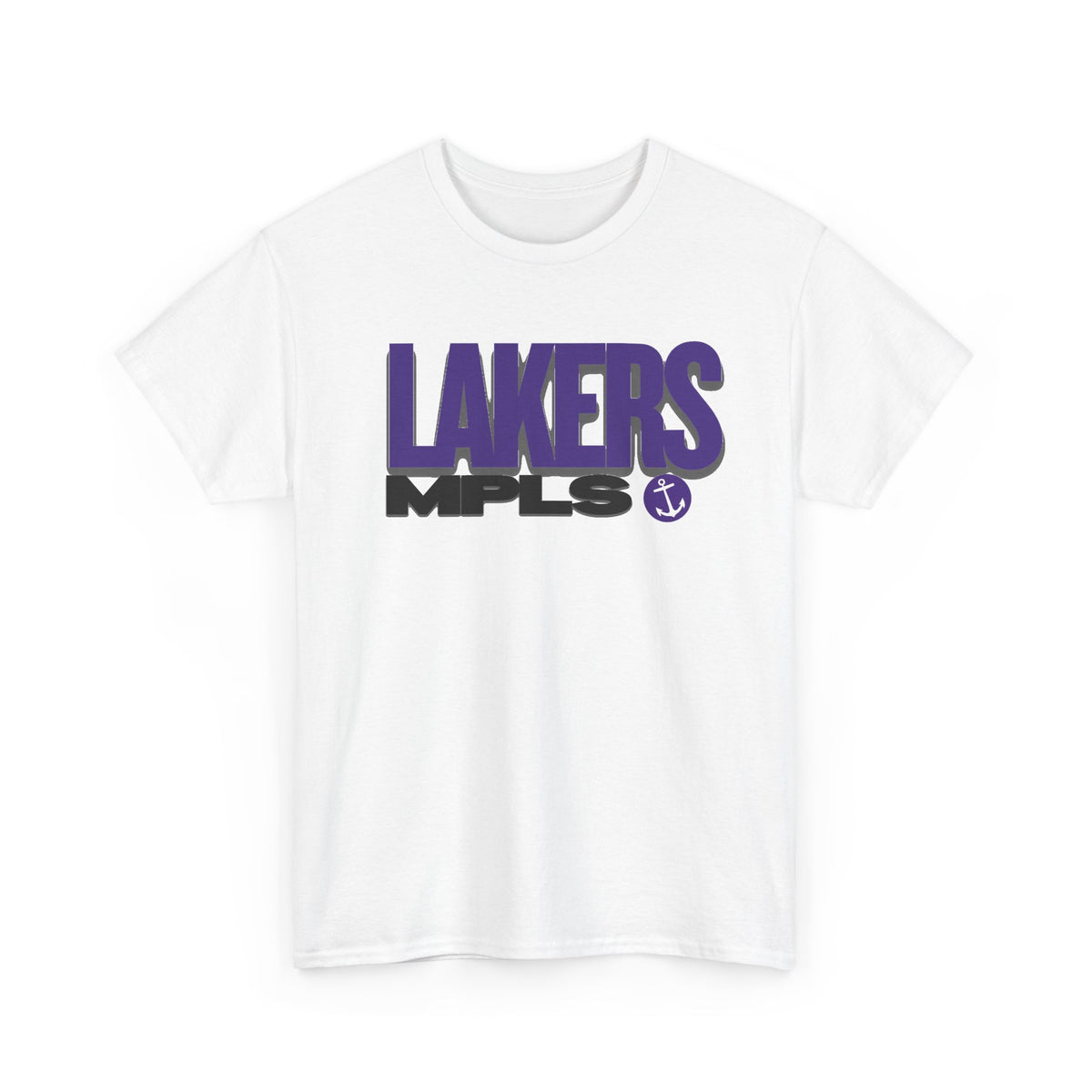 Minneapolis Southwest Lakers MPLS Graphic Tee - Purple & Black Fan Shirt