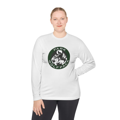 Unisex Lightweight Long Sleeve Tee - Park Wolfpack Design