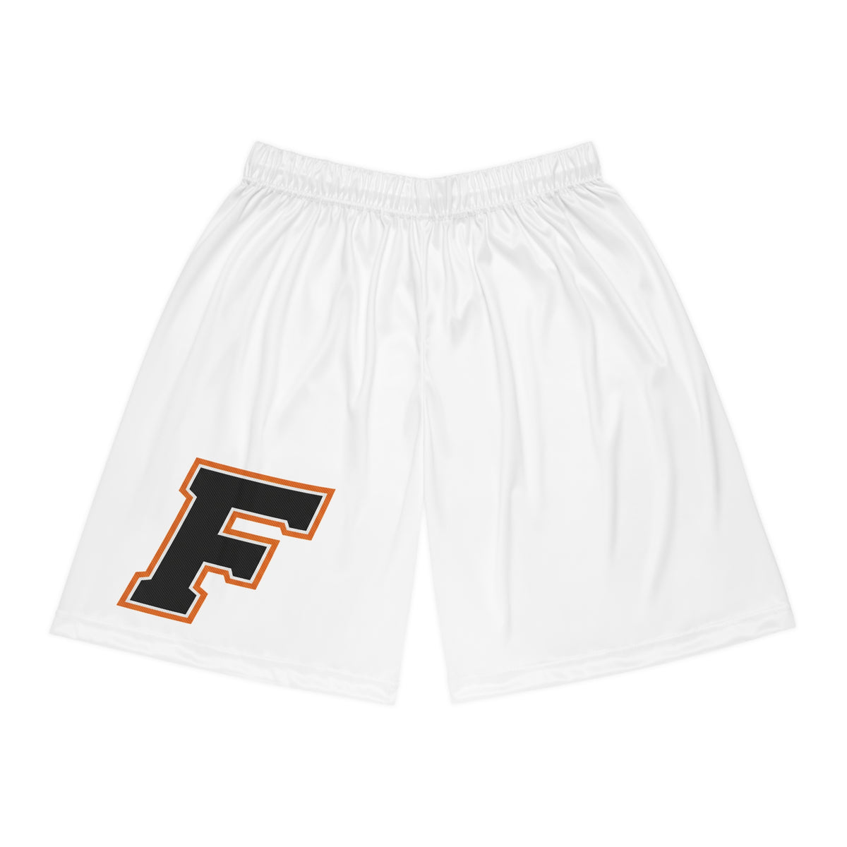 Farmington Tigers Men's White Basketball Shorts - Comfortable Athletic Wear