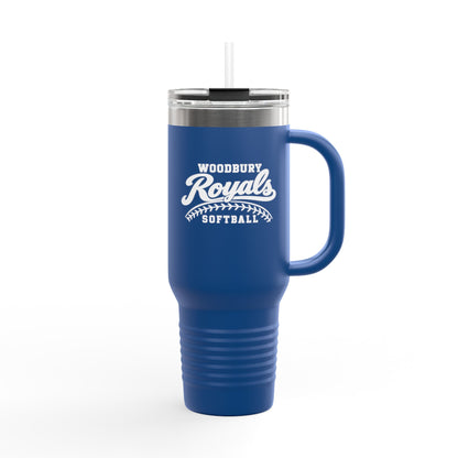 40oz Insulated Travel Mug – Large Stainless Steel Tumbler with Handle, Double-Wall Thermal Cup for Coffee & Cold Drinks
