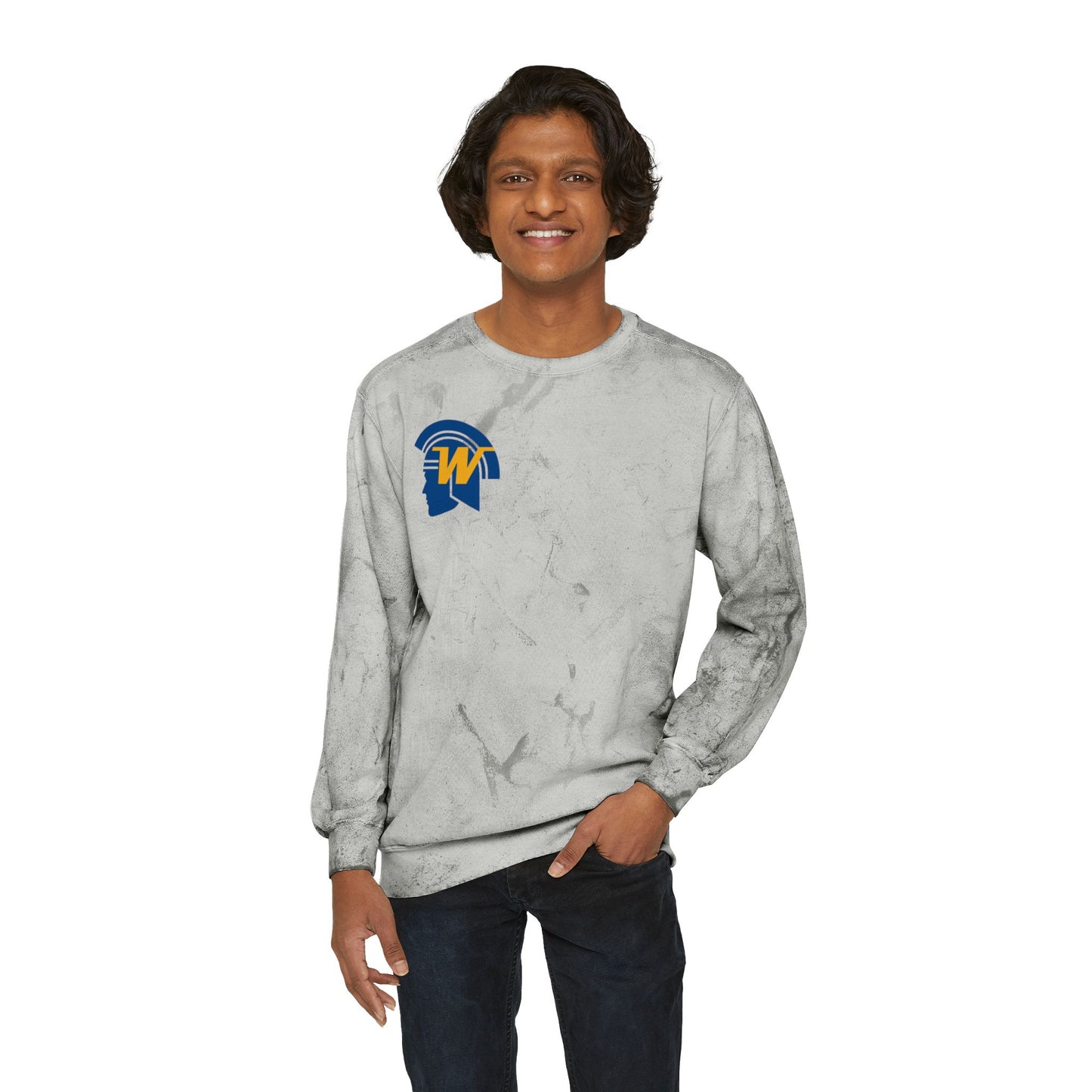 Wayzata Trojans Unisex Color Blast Sweatshirt - Vibrant Casual Wear for Everyday Comfort