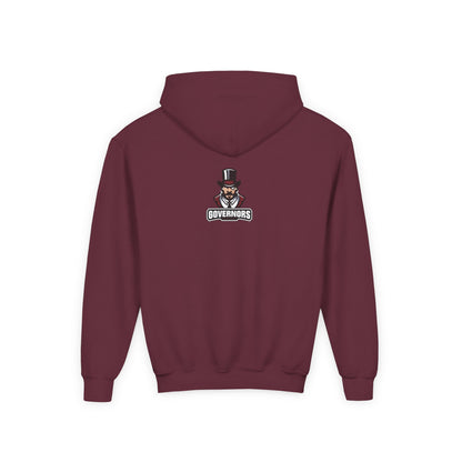Saint Paul Johnson Youth Heavy Blend Hooded Sweatshirt - Governors Design