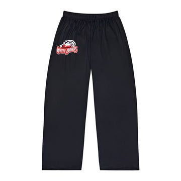 Mound Westonka White Hawks Men's Pajama Pants - Cozy Graphic Lounge Wear for Relaxation