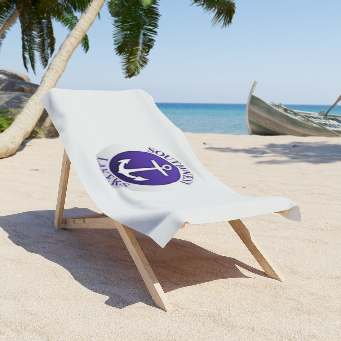 Minneapolis Southwest Lakers Anchor Beach Towel - Perfect for Summer Fun & Relaxation