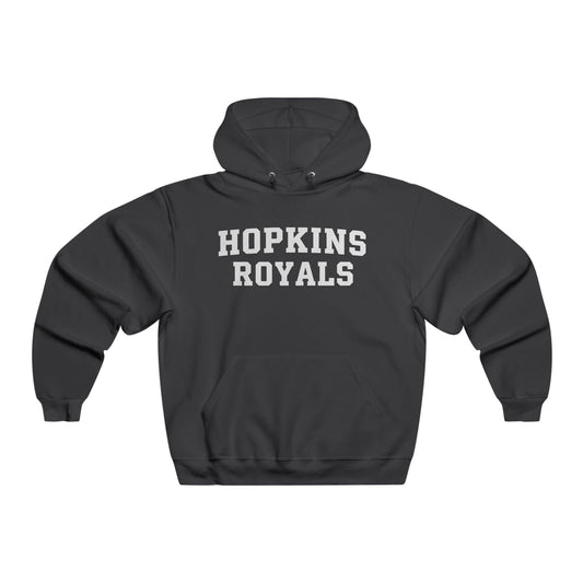 Hopkins Royals Pullover Hoodie — Classic Collegiate Crewneck Hooded Sweatshirt
