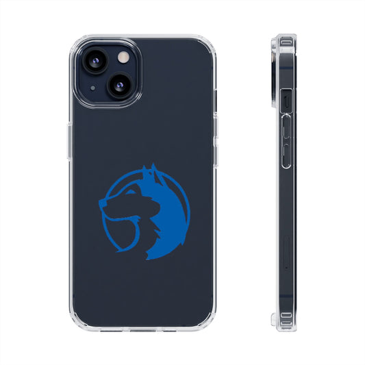 Saint Anthony Huskies Clear Phone Case