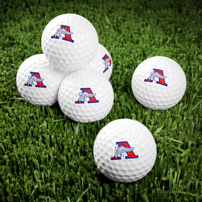 Robbinsdale Armstrong Falcons Personalized Golf Balls Set - 6pcs